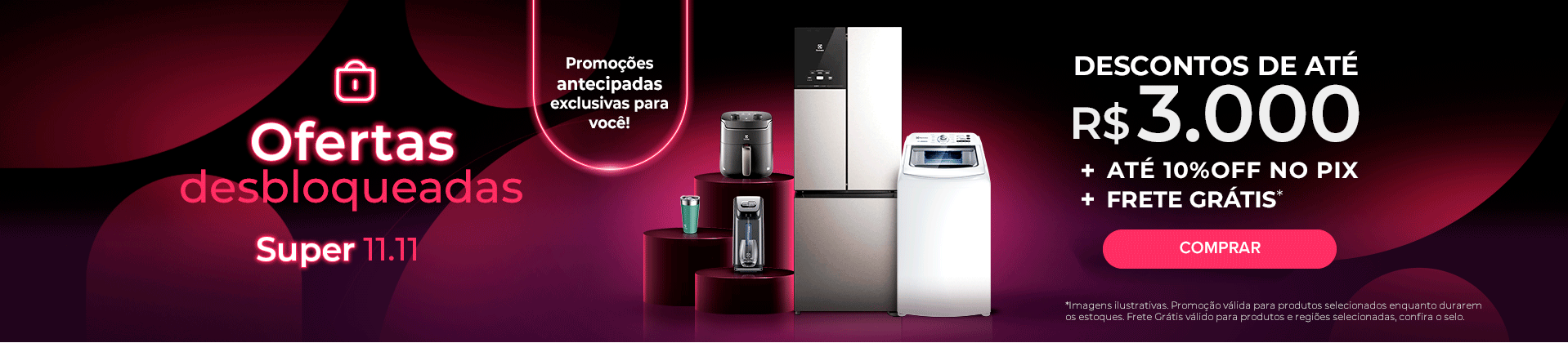 Ofertas Desbloqueadas Super 11.111